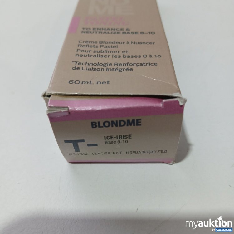 Artikel Nr. 802344 Artikel Nr. 802344: Schwarzkopf Blondme 60ml Ice Irise