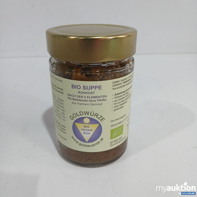 Artikel Nr. 816344 Artikel Nr. 816344: Goldwürze Bio Suppe Rohkost 300g