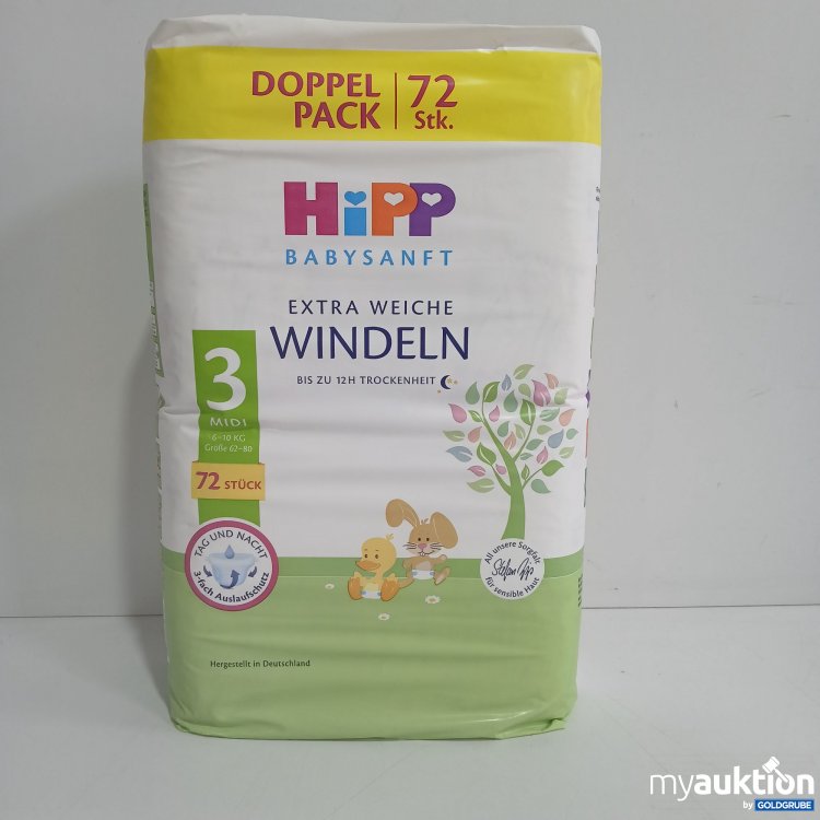 Artikel Nr. 821344 Artikel Nr. 821344: Hipp Windeln 72 Stk.