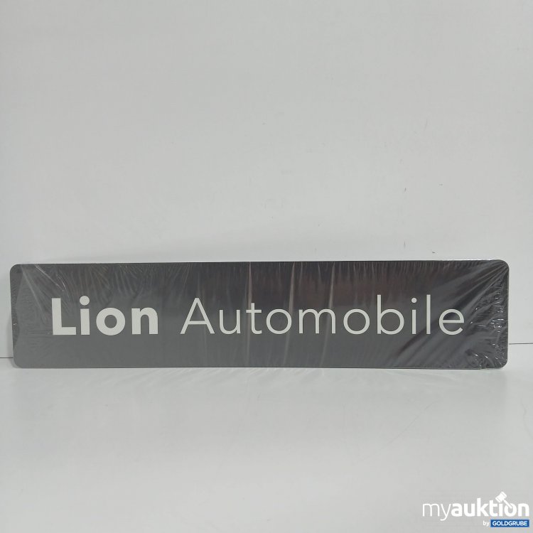 Artikel Nr. 848344: Lion Automobile Kennzeichen ca. 52x11cm 30Stk