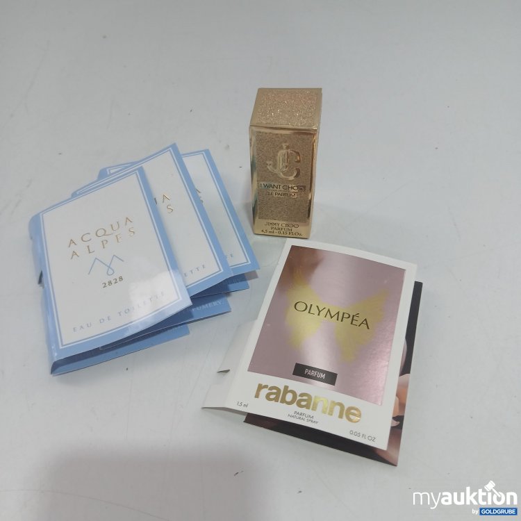 Artikel Nr. 853344: Diverse Parfum 4x1,5ml 1x4,5ml