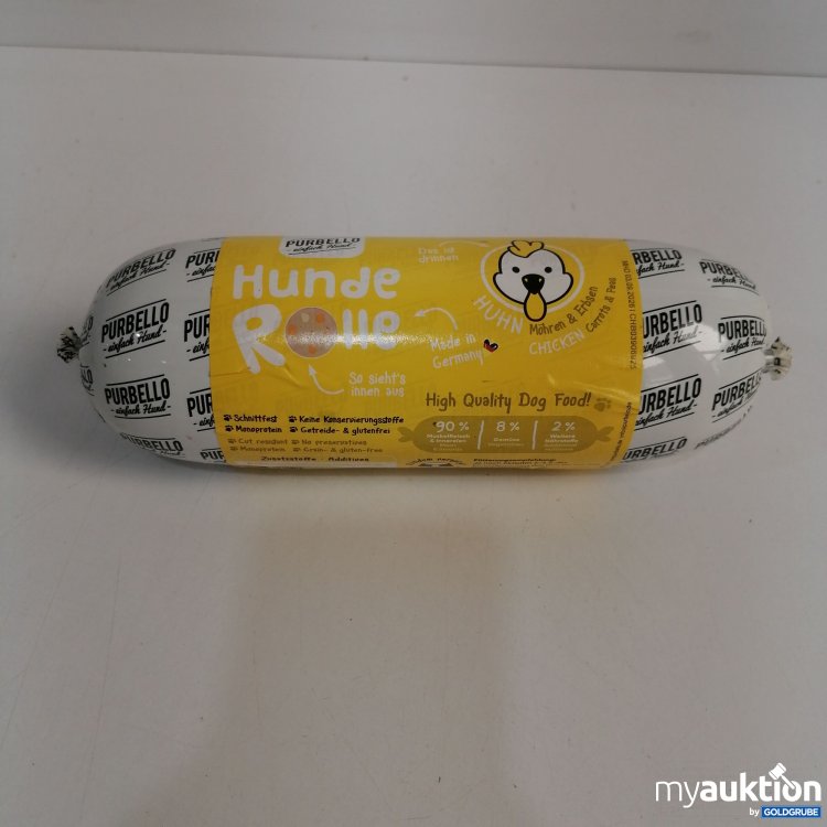 Artikel Nr. 855344: Purbello Hunderolle Huhn 800g