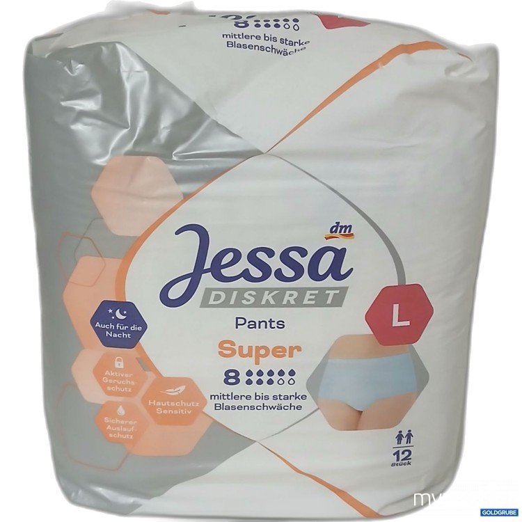 Artikel Nr. 884344 Artikel Nr. 884344: Jessa Diskret Pants Super 12 Stück L