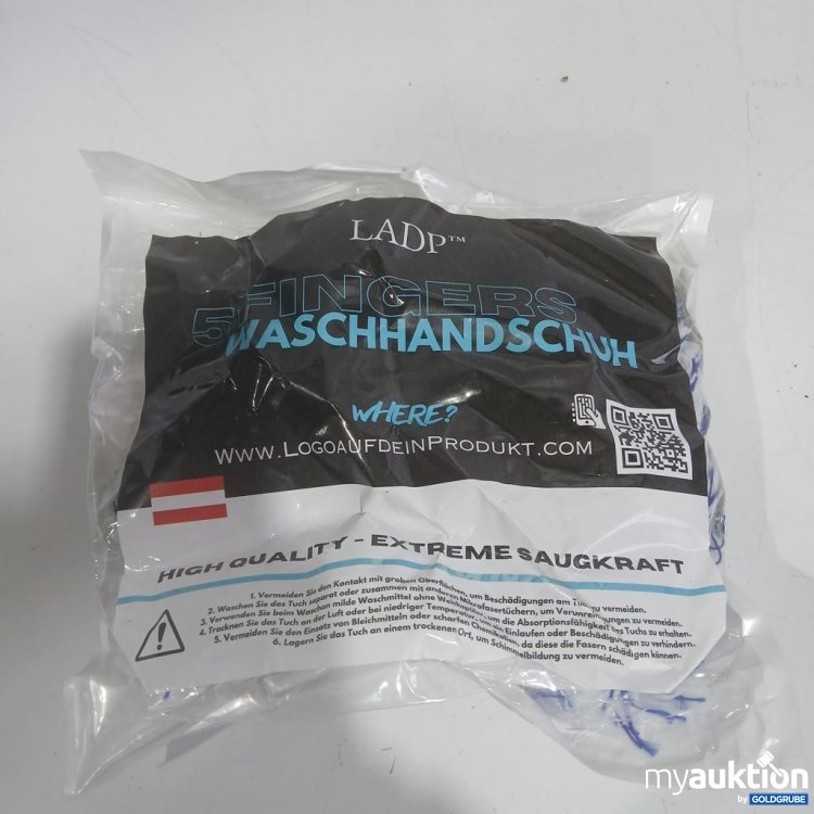 Artikel Nr. 912344: LADP Waschhandschuh 5 Finger