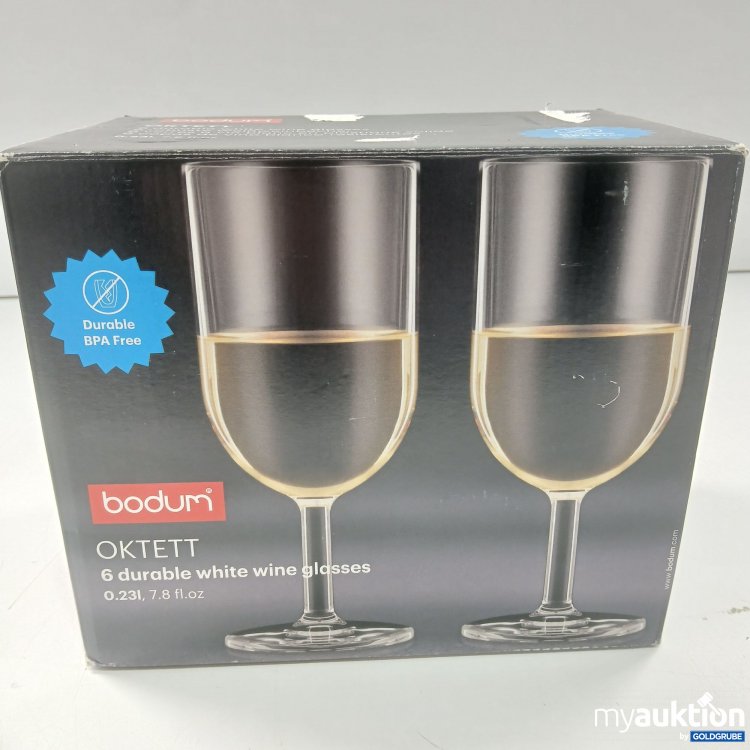 Artikel Nr. 921344: Bodum oktett 6 robuste Weißweinbecher 0,23l