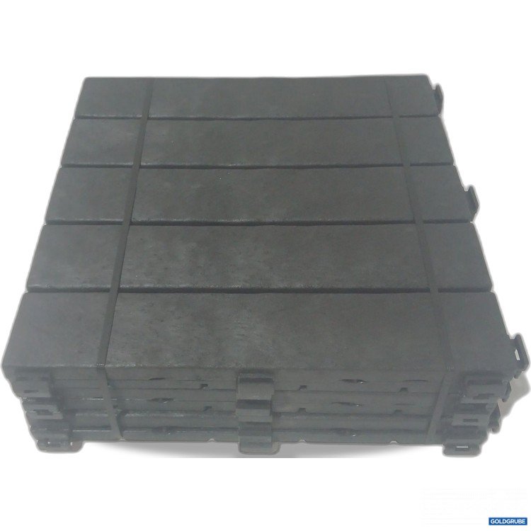 Artikel Nr. 995344: Kunststoff-Platten zum Einhängen  schwarz ca 31x31cm 6Stk