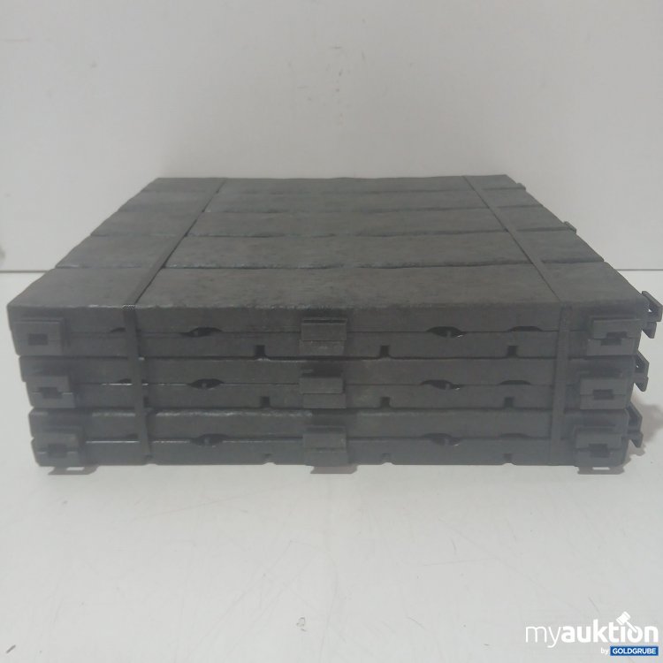 Artikel Nr. 995344: Kunststoff-Platten zum Einhängen  schwarz ca 31x31cm 6Stk
