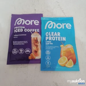 Auktion More Protein Iced Coffee & Clear Protein Tea