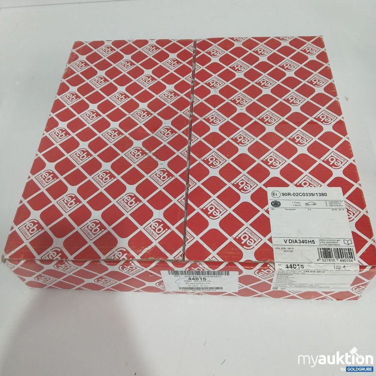Artikel Nr. 848345: Febi Bremsscheibe 90R-02C0339/1380