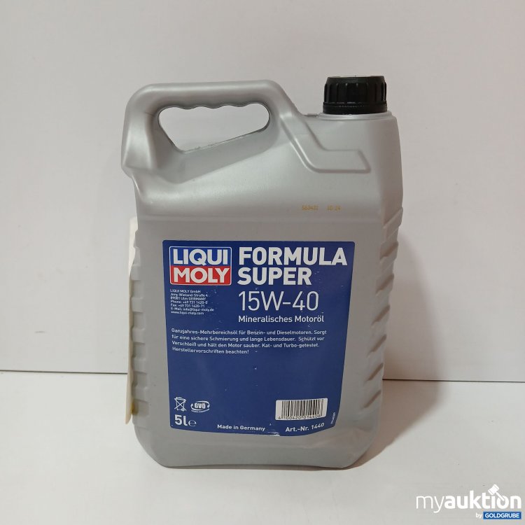Artikel Nr. 854345 Artikel Nr. 854345: Liquid Moly 15W-40 Mineralisches Motoröl 5l