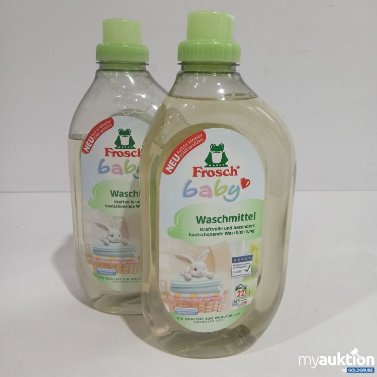 Artikel Nr. 870345: Frosch Baby Waschmittel je 1,5L 