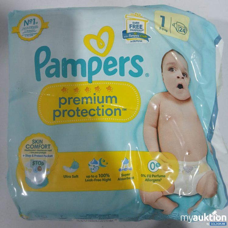 Artikel Nr. 874345 Artikel Nr. 874345: Pampers Premium protection 24Stk 2-5kg Größe 1