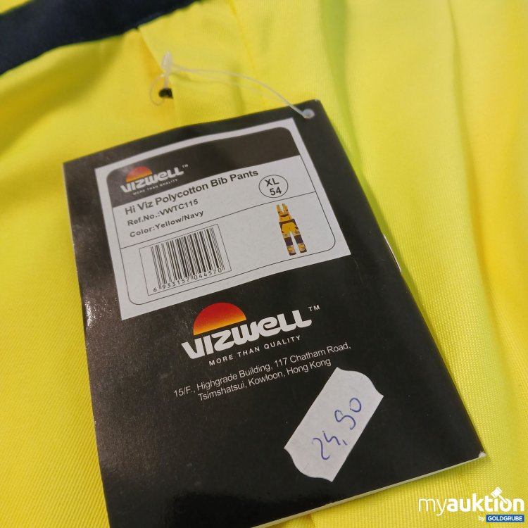 Artikel Nr. 908345: Vizwell Latzhose 