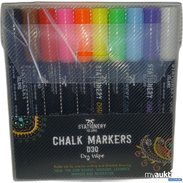 Artikel Nr. 922345: Stationery Island Chalk Markers D30