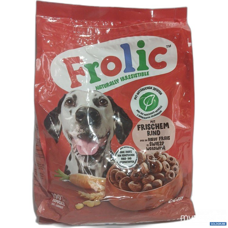 Artikel Nr. 990345 Artikel Nr. 990345: Frolic Hundefutter mit frischem Rind 2,6kg