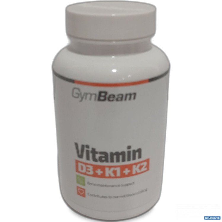 Artikel Nr. 998345 Artikel Nr. 998345: GymBeam Vitamin D3+K1+K2 120Softgels