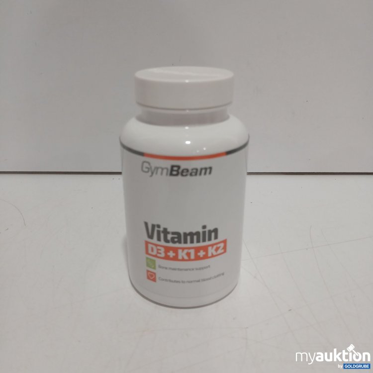 Artikel Nr. 998345 Artikel Nr. 998345: GymBeam Vitamin D3+K1+K2 120Softgels