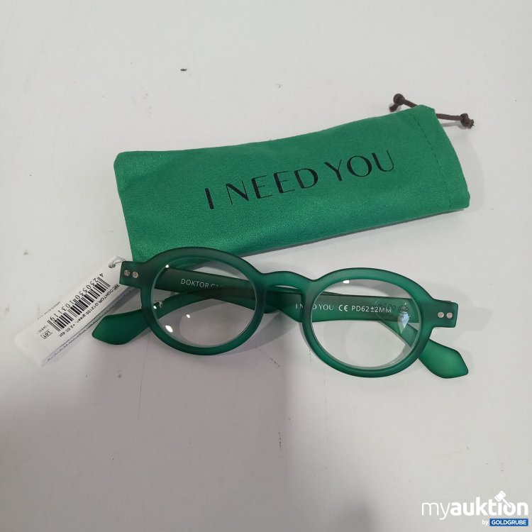 Artikel Nr. 440346 Artikel Nr. 440346: I need you Brille Doktor +2.00, G12100 green