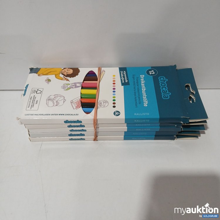 Artikel Nr. 523346 Artikel Nr. 523346: Chokala Dsreikkantbuntstifte 5er Set