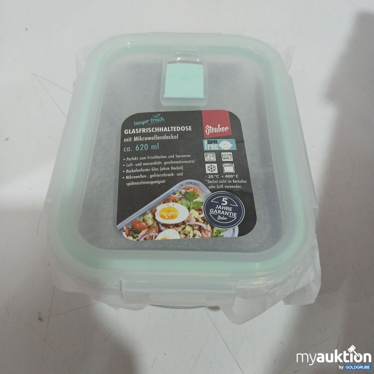 Artikel Nr. 525346 Artikel Nr. 525346: Steuber Glasfrischhaltedose ca. 620ml