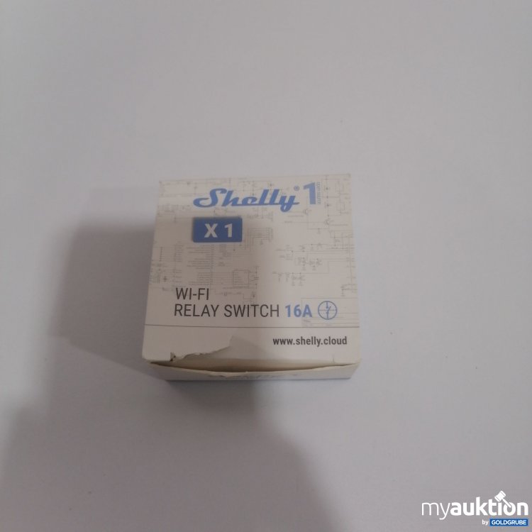 Artikel Nr. 778346 Artikel Nr. 778346: Shelly 1 Wi-Fi Relay Switch 16A