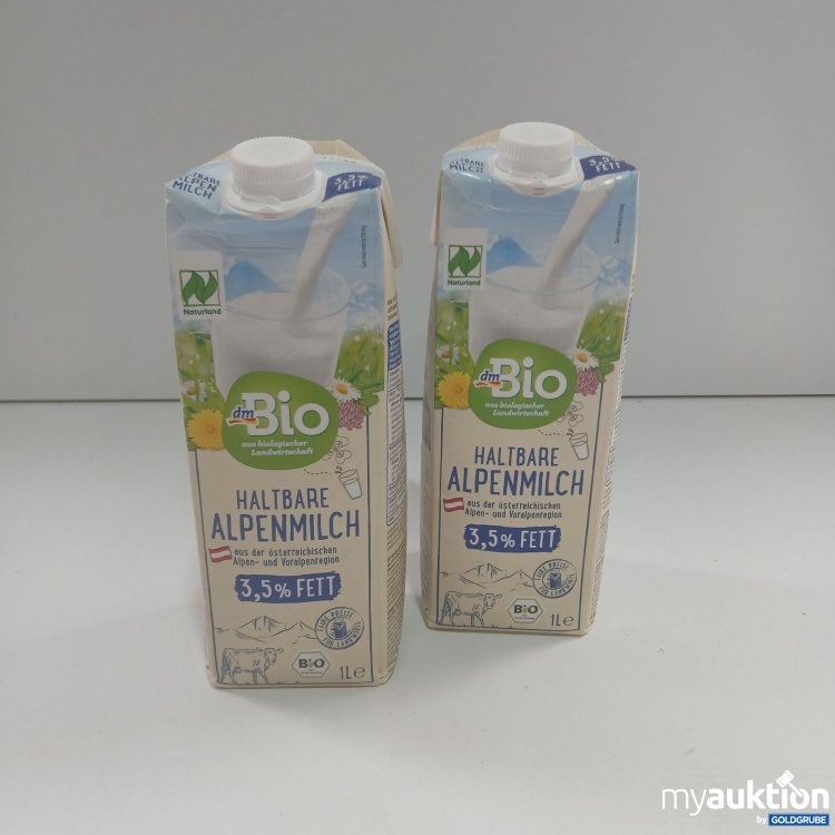 Artikel Nr. 834346 Artikel Nr. 834346: Bio Haltbare Alpenmilch 2x1l