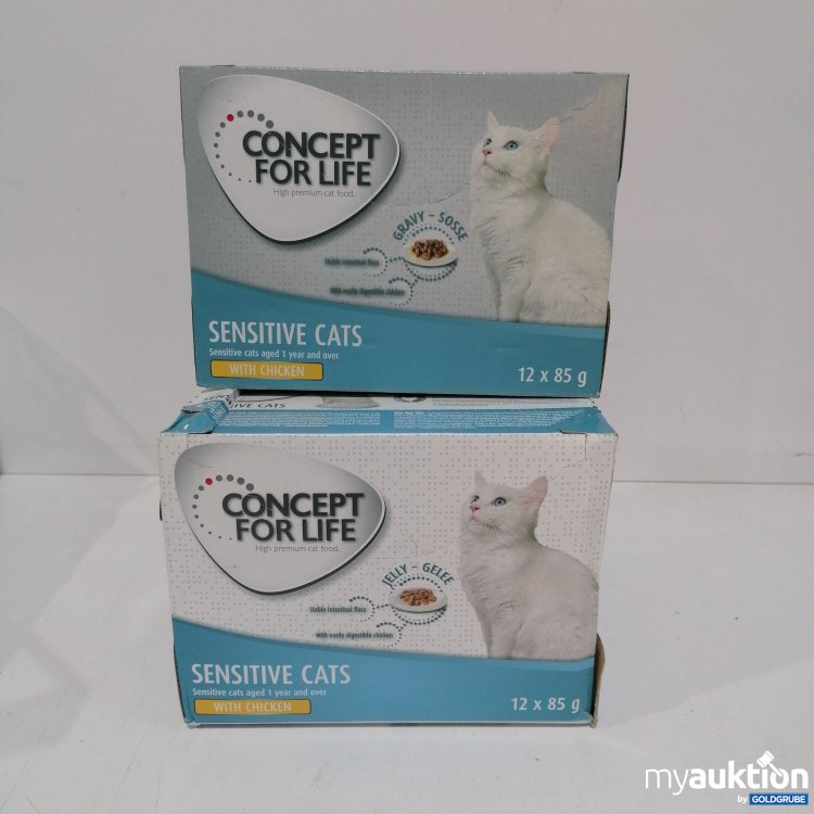 Artikel Nr. 844346: Concept for life Sensitive Cats 3x12x85g