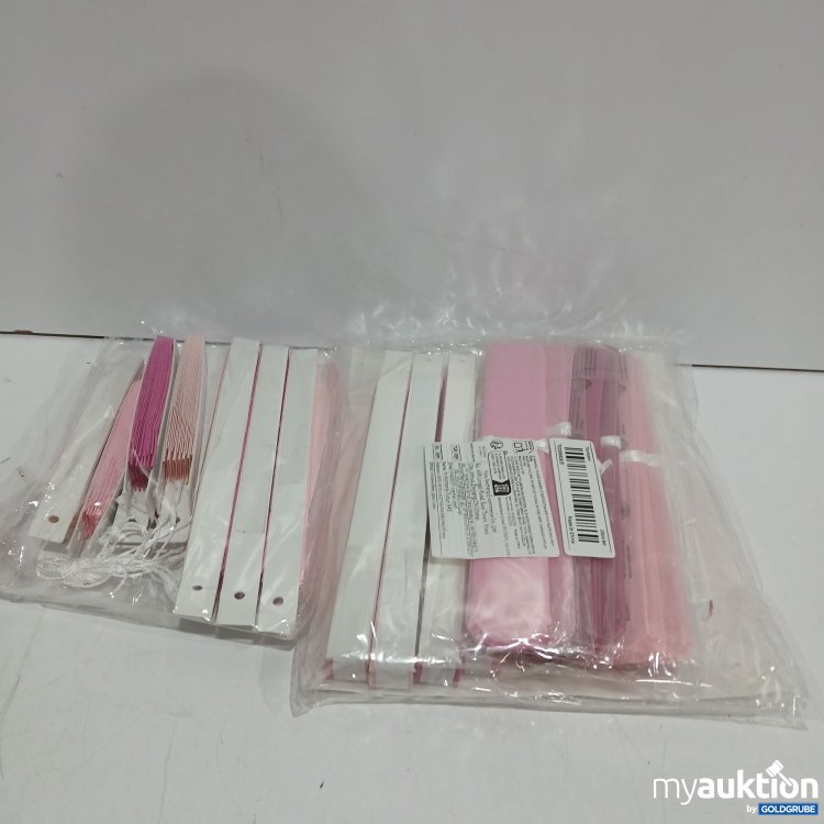 Artikel Nr. 890346: Set Seidenpapier-Pompons Rosa und Weiß zum Aufhängen Stückzahl nicht Ersichtlich 