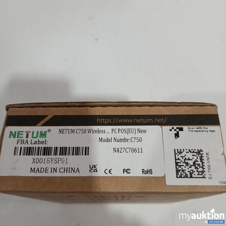 Artikel Nr. 920346: Netum Barcode Scanner C750 