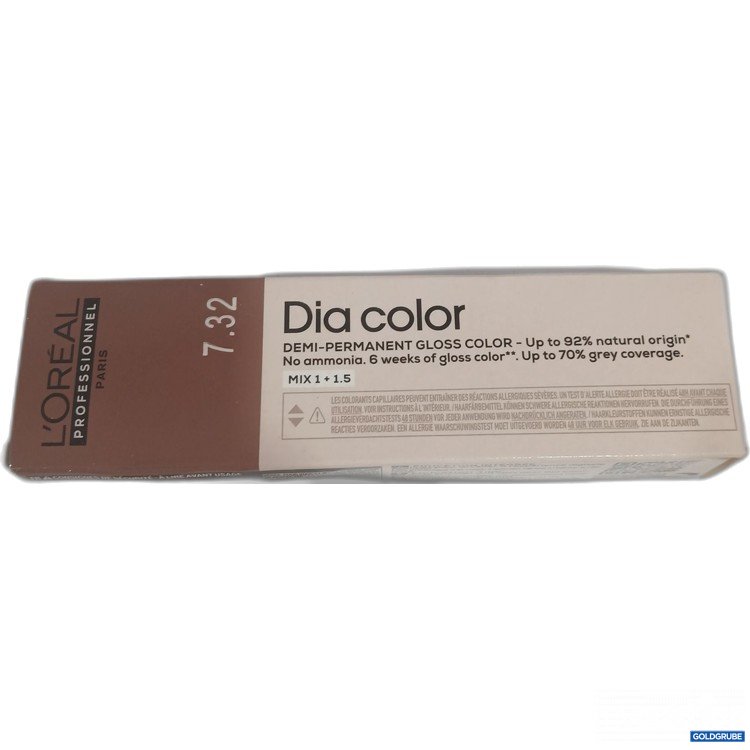 Artikel Nr. 972346: Loreal Professionnel Dia Color 7.32 mittelblond gold irise 60ml 