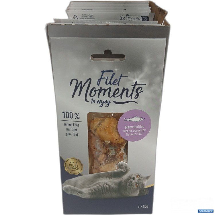 Artikel Nr. 986346: Filet Moments Makrelenfilet für Katzen 10x30g 