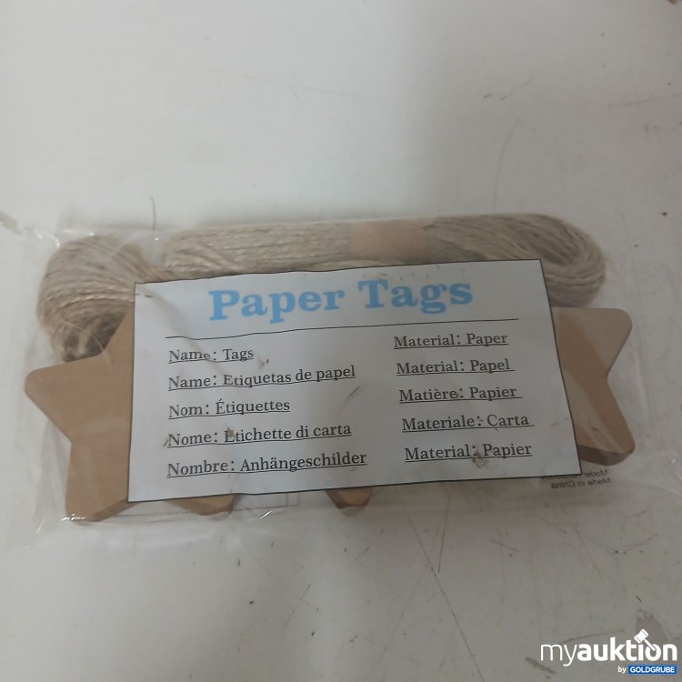 Artikel Nr. 399347: Paper Tags 