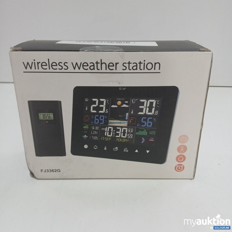 Artikel Nr. 428347 Artikel Nr. 428347: Wireless Weather Station FJ3362G