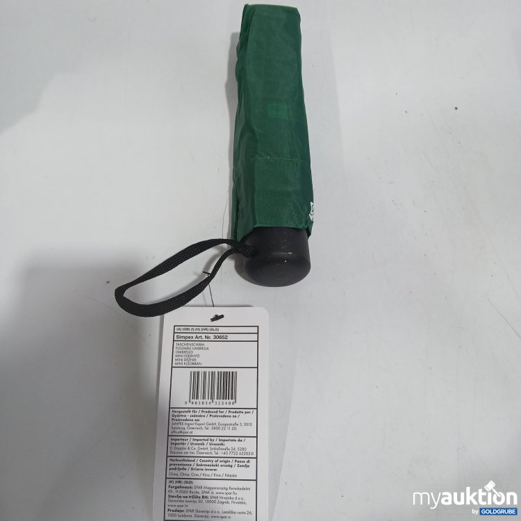 Artikel Nr. 519347: Simpex Spar Mini Schirm grün 
