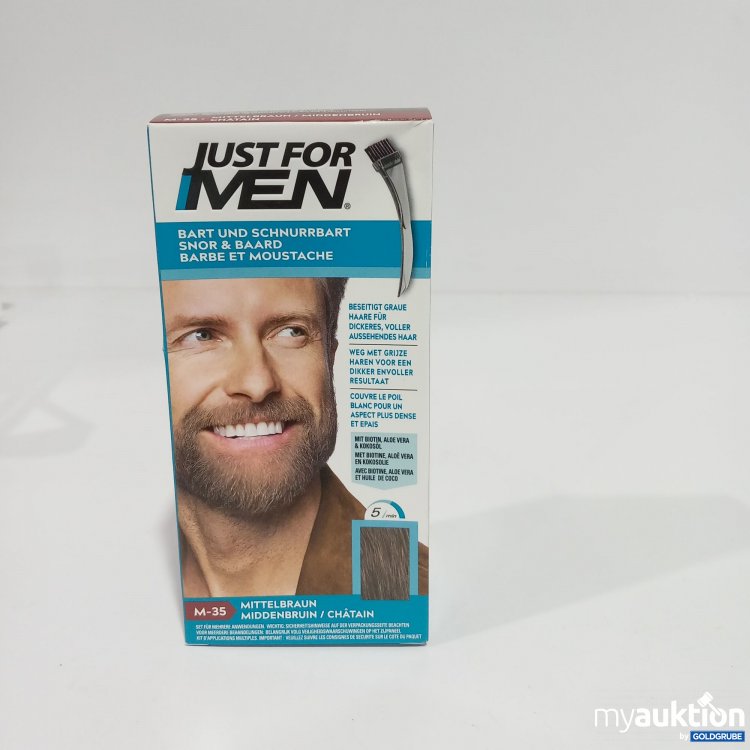 Artikel Nr. 790347 Artikel Nr. 790347: Just for men Bart&Schnurbart Farbe Mittelbraun M-35