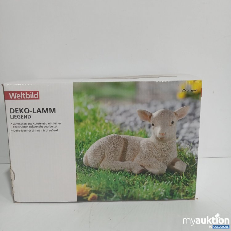 Artikel Nr. 832347 Artikel Nr. 832347: Weltbild Deko Lamm liegend