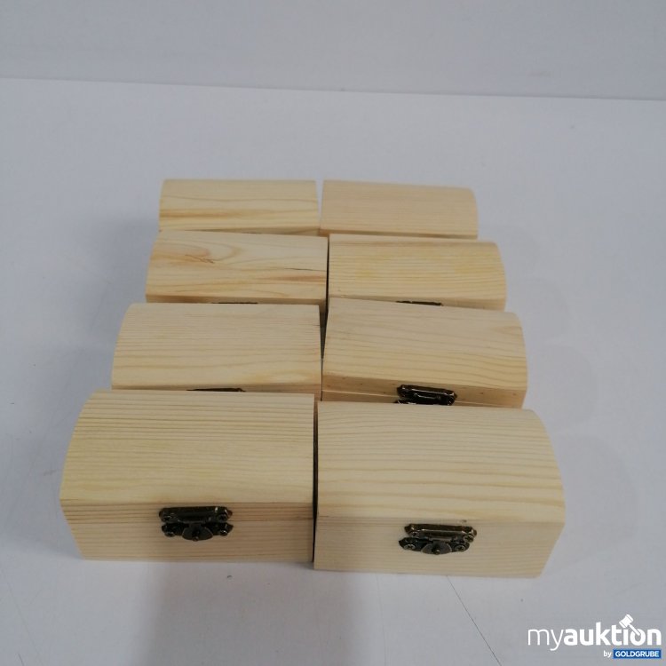 Artikel Nr. 859347 Artikel Nr. 859347: Holzschatulle 8 Stk. 9x5.5x5 cm