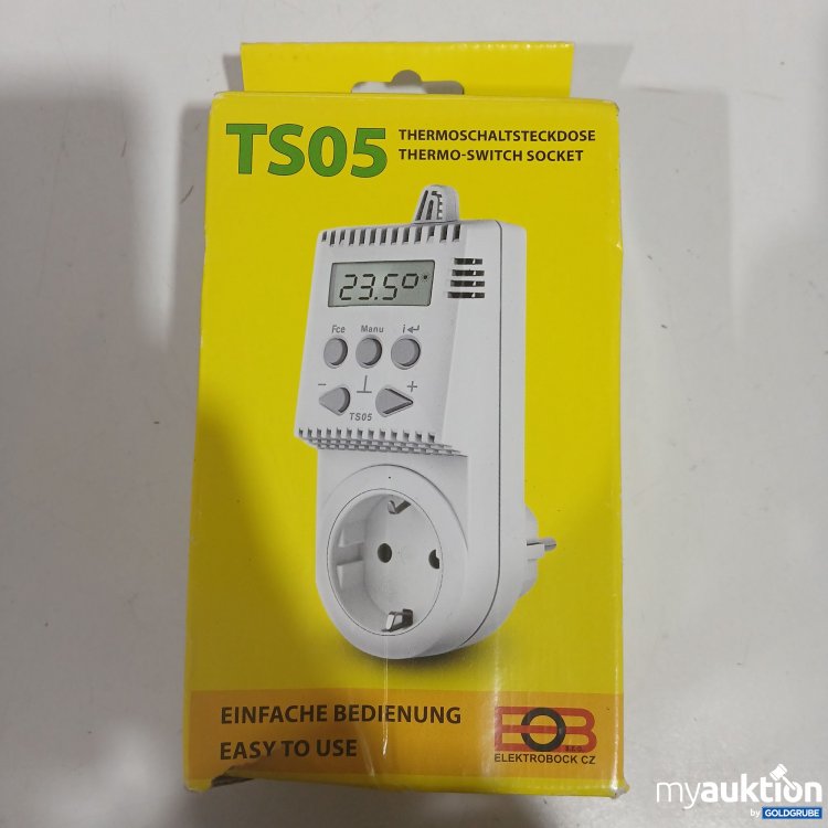 Artikel Nr. 874347 Artikel Nr. 874347: Elektroboxk Thermoschaltsteckdose TS05