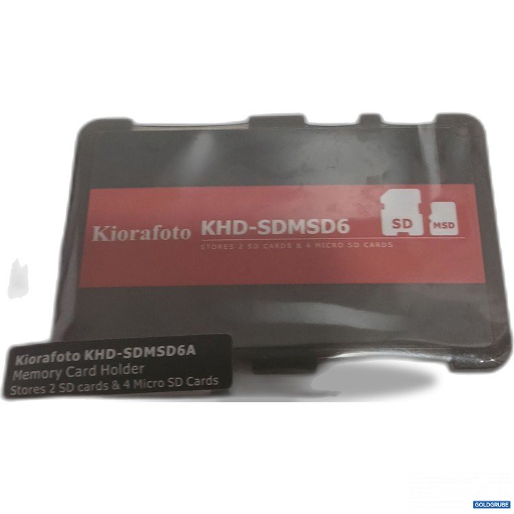 Artikel Nr. 887347: Kiorafoto KHD-SDMSD6 Memory Card Holder 