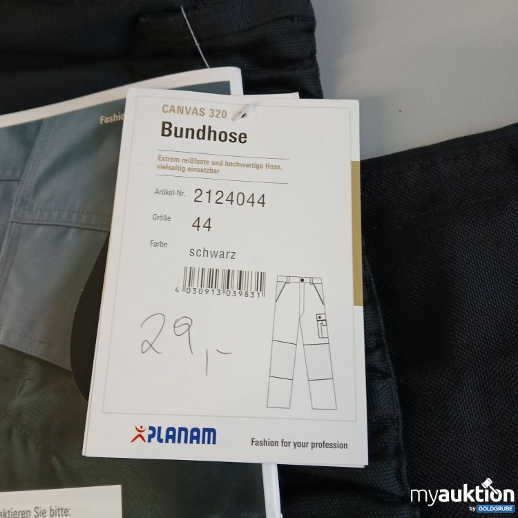 Artikel Nr. 908347: Planam Bundhose