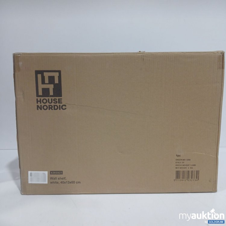 Artikel Nr. 916347 Artikel Nr. 916347: House Nordic Wall shelf white 40x13x60cm 4293021