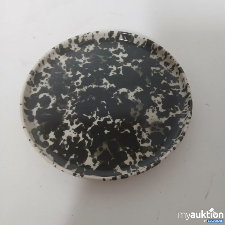 Artikel Nr. 919347 Artikel Nr. 919347: ARKET Servierteller Schwarz-Weiß Handcrafted