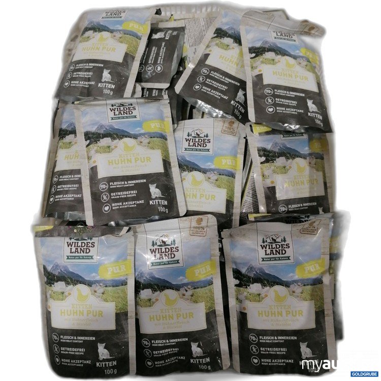 Artikel Nr. 951347: Wildes Land Kitten Huhn pur 24x100g