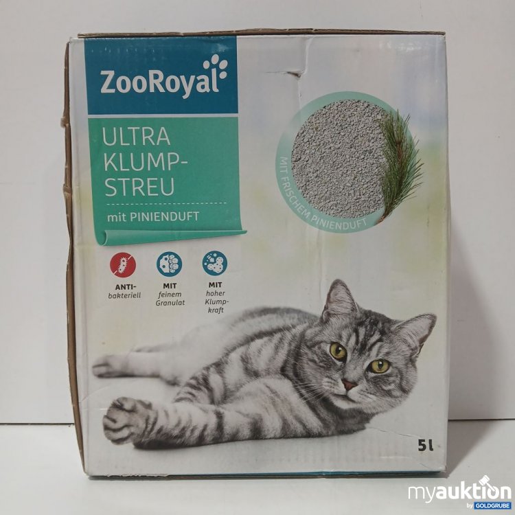 Artikel Nr. 973347 Artikel Nr. 973347: ZooRoyal Ultra Klumpstreu mit Pinienduft 5 l
