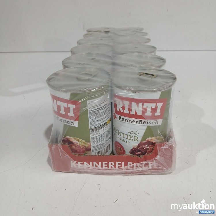 Artikel Nr. 990347 Artikel Nr. 990347: Rinti Kennerfleisch mit Rentier 12x400g