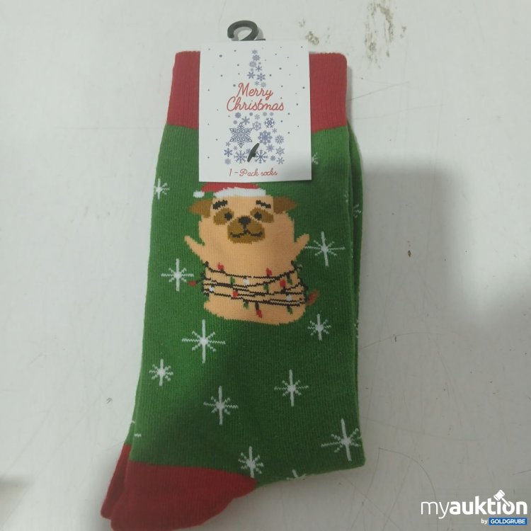 Artikel Nr. 993347: JJ Rebel Merry Christmas Socken 1-Pack