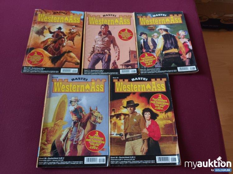 Artikel Nr. 999347 Artikel Nr. 999347: 5 x Western Ass Sammelbände (= 15 Romane)