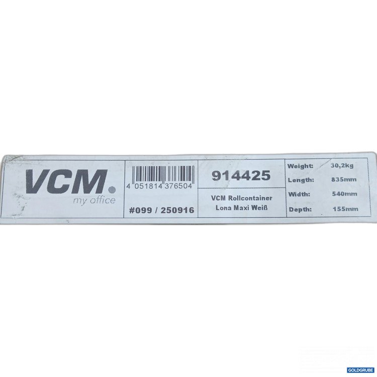 Artikel Nr. 444348 Artikel Nr. 444348: VCM Rollcontainer Lona Maxi weiß 914425
