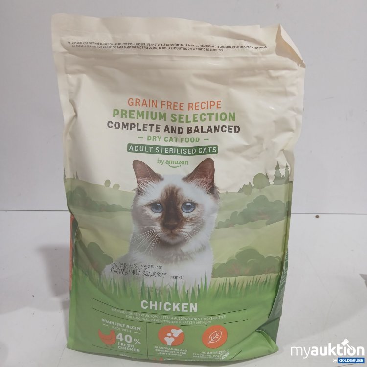 Artikel Nr. 460348: Amazon Adult sterilised Cats Katzenfutter Chicken 3kg 