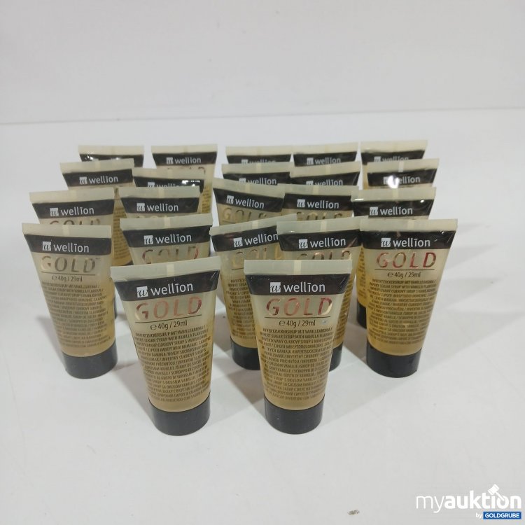 Artikel Nr. 816348 Artikel Nr. 816348: Wellion Gold Invertzuckersirup mit Vanillearoma 22x40g